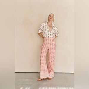 NWT VRG GRL Linen Pants, US 2